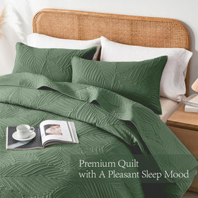 OARAGE Olive green reversible design shows two styling options.