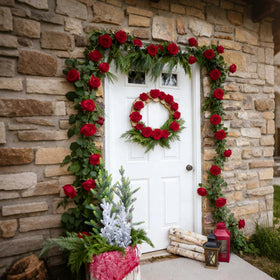 OasisTrim maintenance-free roses require only a quick wipe to stay vibrant
