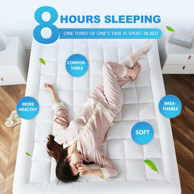 Oaskys down-alternative fill delivers plush comfort without heat buildup.