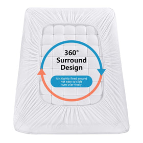Oaskys mattress topper is machine washable for easy maintenance.