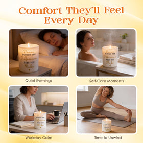 OASSIE burn-time relaxing ambiance ideal for self-care routines