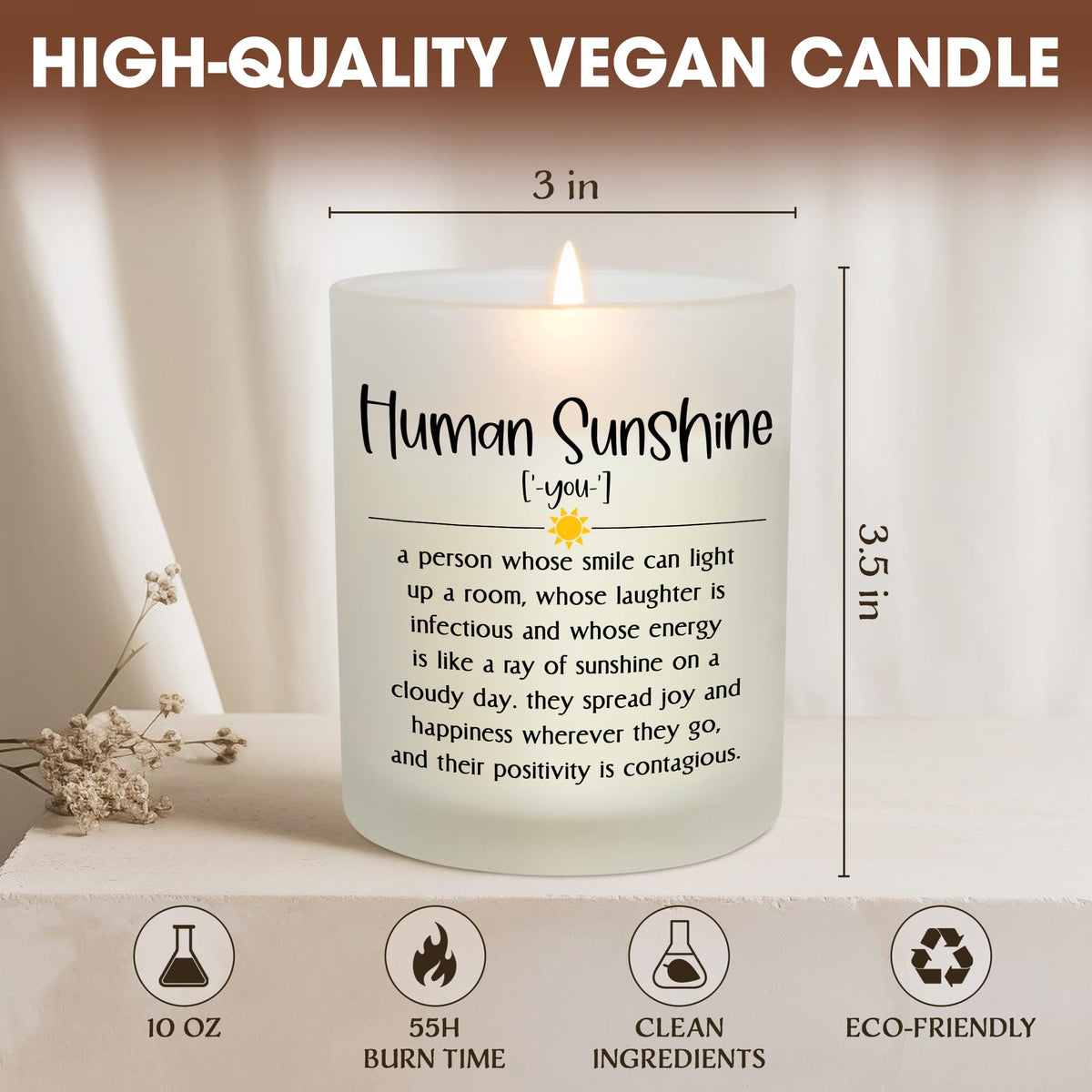 OASSIE Inspirational Women's Candle highlights empowerment moments for colleagues and friends.