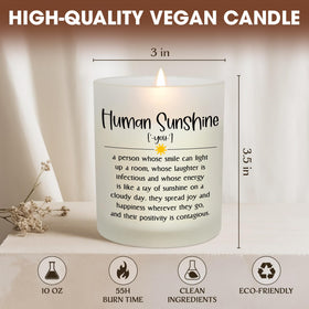 OASSIE Inspirational Women's Candle highlights empowerment moments for colleagues and friends.