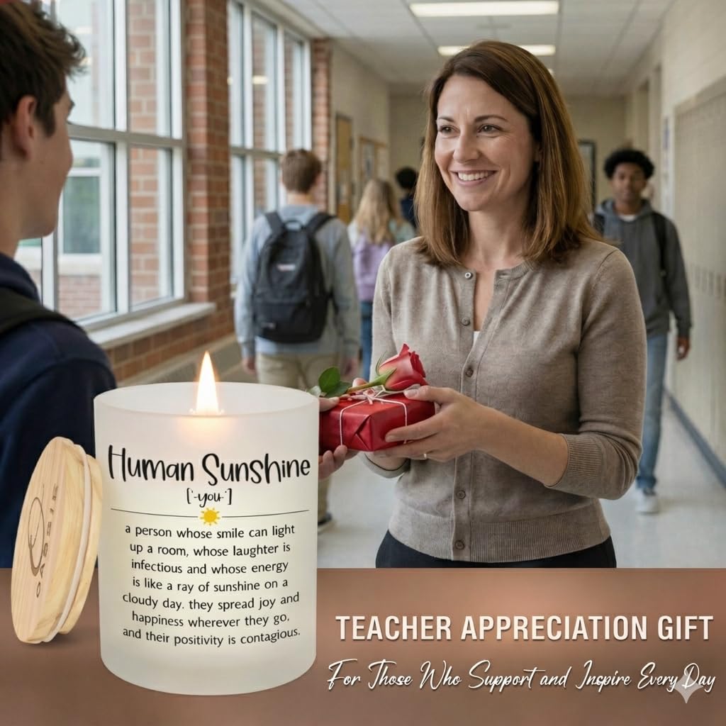 OASSIE Teacher Appreciation Candle offers a thoughtful gesture for educators at school.