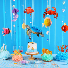 OBBOLO Under the Sea full decor bundle showcases cohesive ocean theme