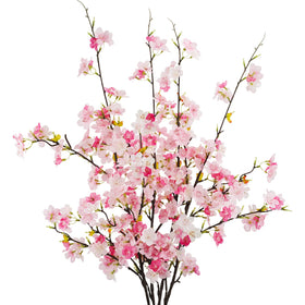 Obbsie cherry blossom branch 39 inch overview for tall vases and refined decor