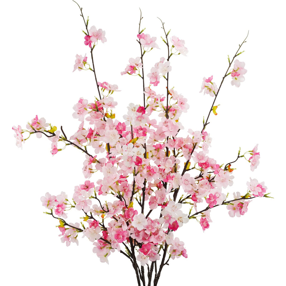 Obbsie cherry blossom branch 39 inch overview for tall vases and refined decor