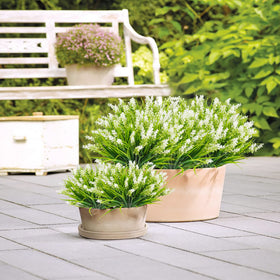 obbsie living-room or office decor with lifelike artificial plants.