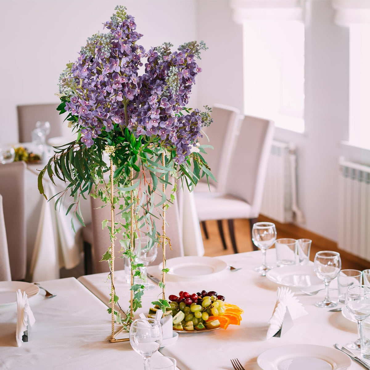 OBDXZHC faux lilac for year-round indoor decoration, no watering.