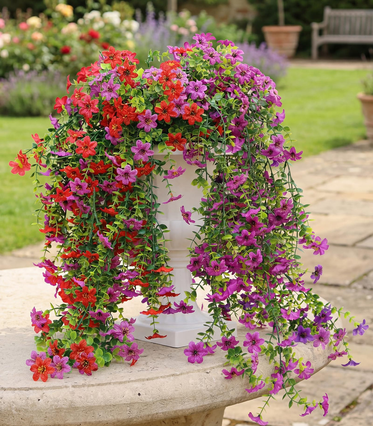 Obmnor four artificial vines with no pots
