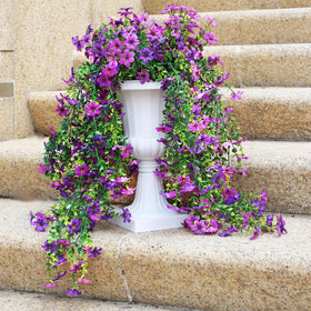 Obmnor maintenance-free outdoor decor requires no watering or trimming.