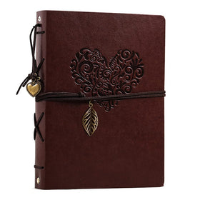 OBTAIN leather photo album cover showing premium durability for keepsakes