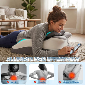 obvade memory foam reading pillow cover removable for easy cleaning and freshness