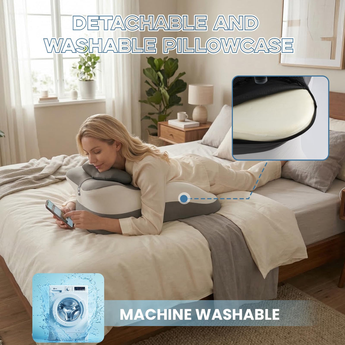 obvade packaging guidance showing wake-up after unpacking for best comfort
