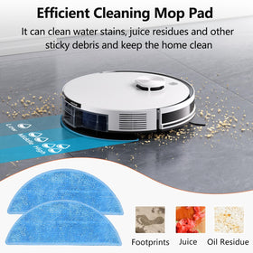 Odashen ILIFE A30 Pro side brush for edge cleaning.