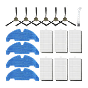 Odashen Lefant M330 Pro side brushes for deep edge cleaning and tangle-free maintenance.