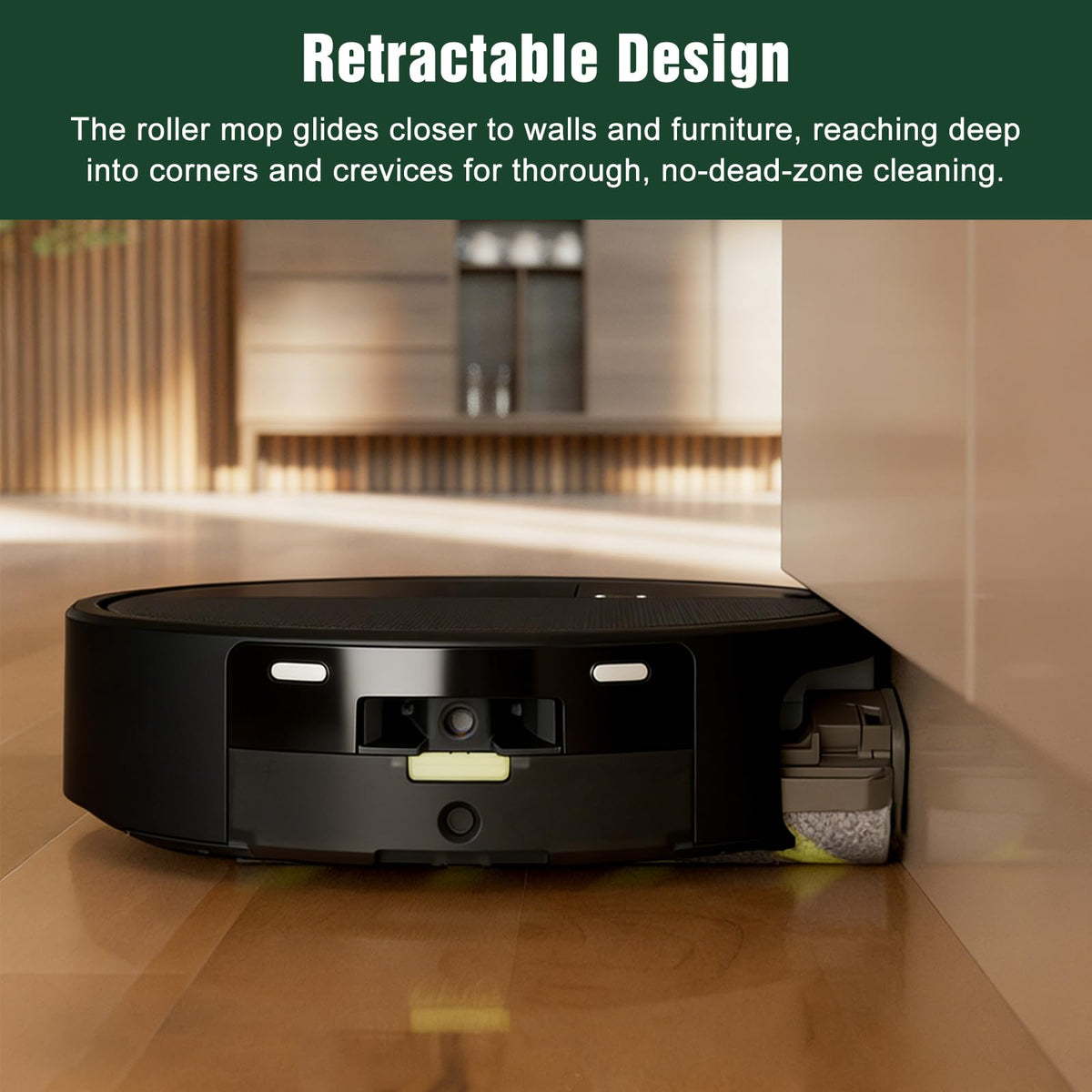 Odashen rotating mop applies consistent pressure to stains