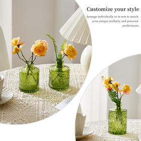 ODBCYWM compact vases suited for tables and mantels