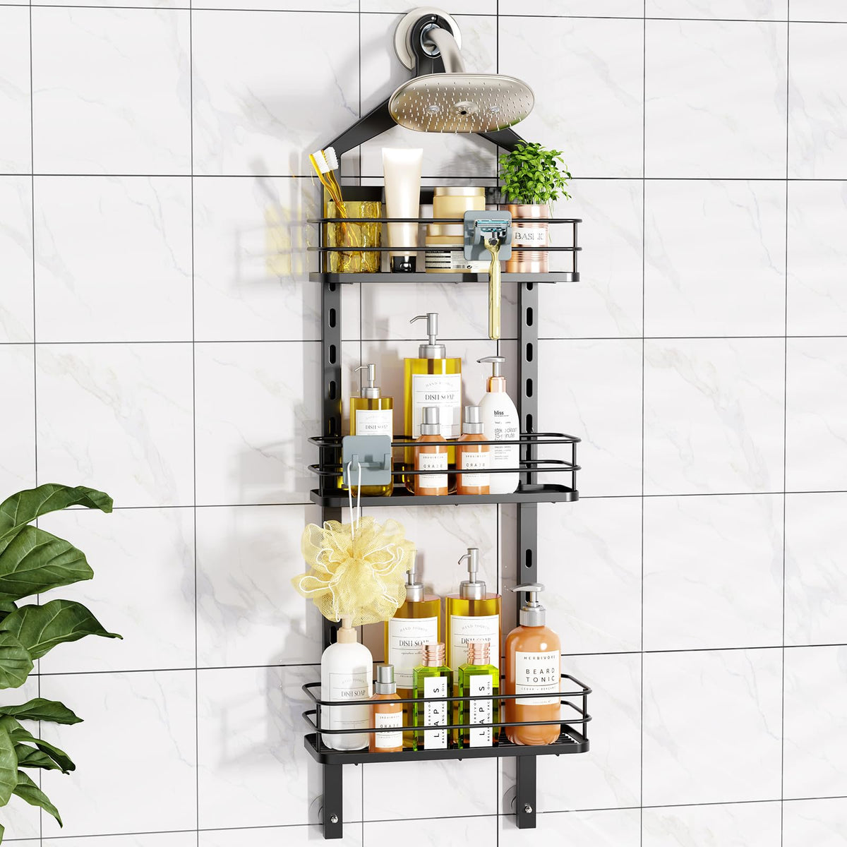 ODesign 3-tier front view shows ample bottle storage