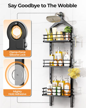 ODesign adhesive base secures caddy below
