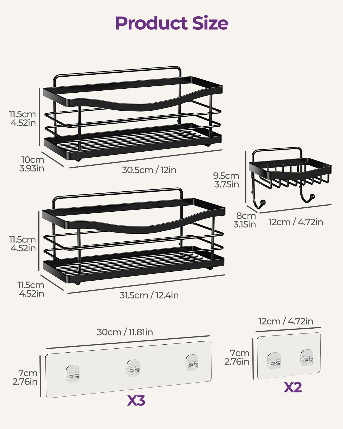 ODesign deep basket keeps large bottles securely organized