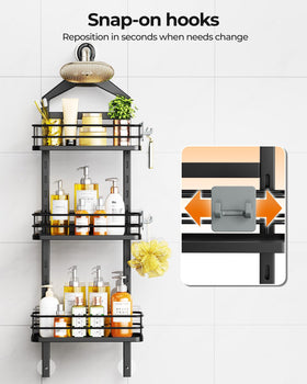 ODesign large-capacity shelves hold big bottles