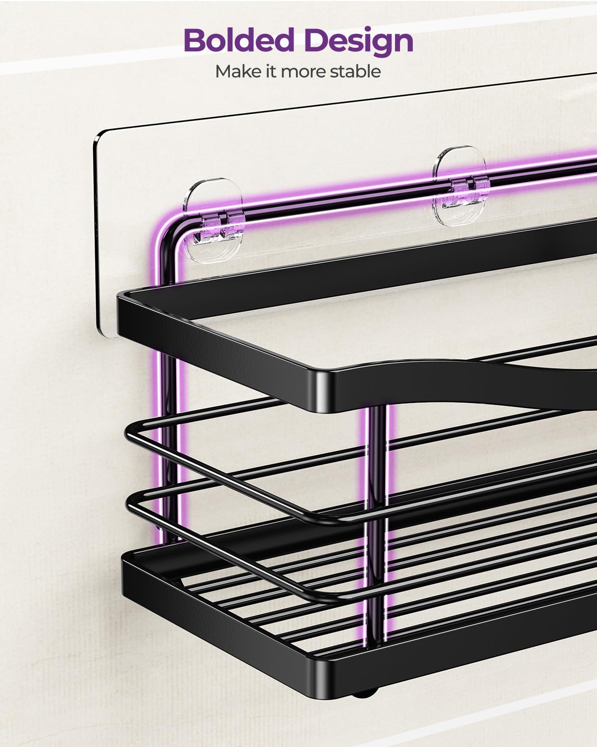 ODesign suction cup installs on tile without drilling