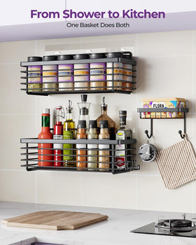 ODesign transparent traceless design blends with bathroom décor.