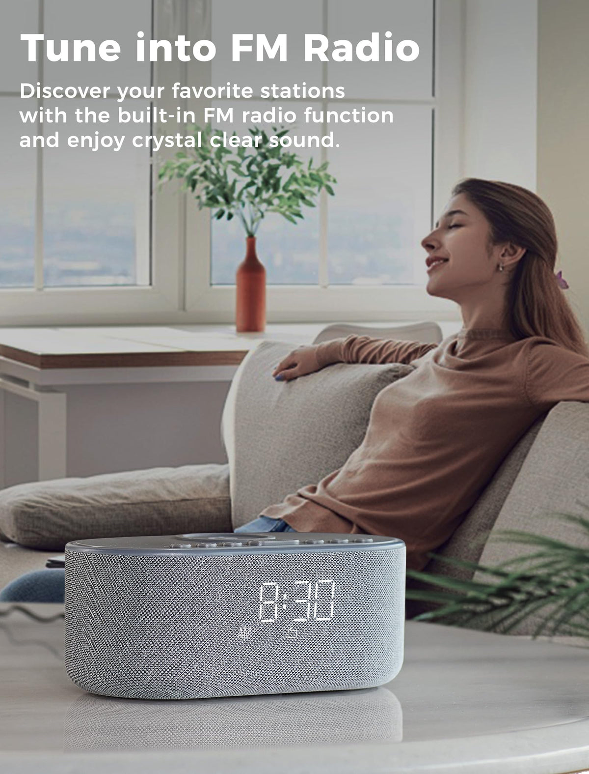Odokee dimmable display adjustable brightness for comfortable viewing.