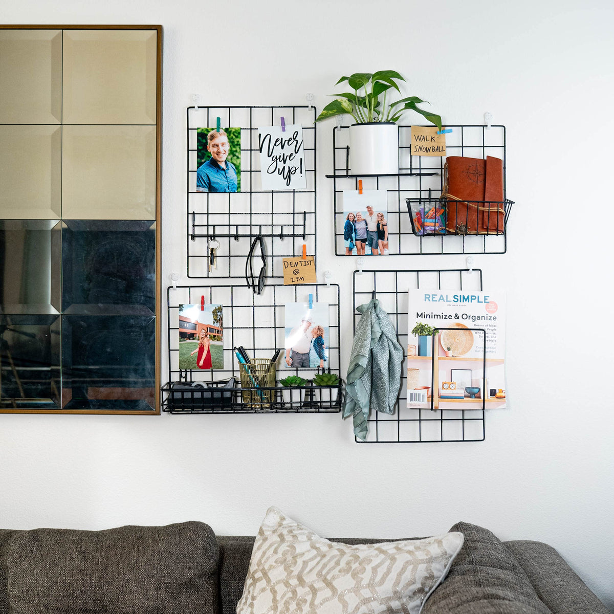 Odoxia letter sorter on the grid panel to organize mail
