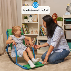 ODOXIA Kids Sensory Rocking Chair simple assembly for quick setup.