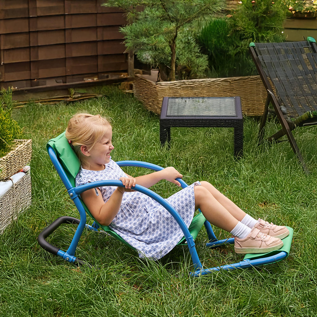 ODOXIA Kids Sensory Rocking Chair durable frame for active use.