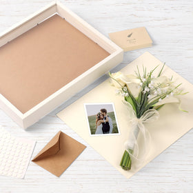 ODPF ShadowBox 6-pack white 5x5 ideal for graduation medals and travel mementos.