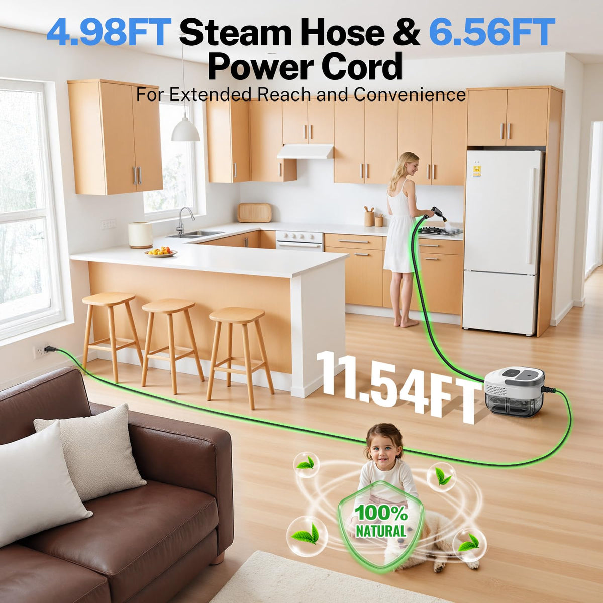 ODSD 15 accessories included for home and car use