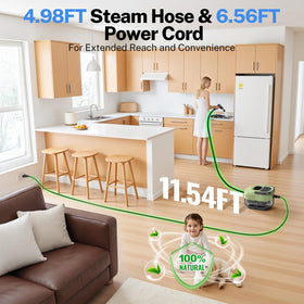 ODSD includes 16 attachments for comprehensive home and car detailing.