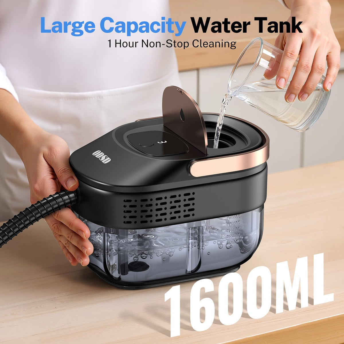 ODSD steam cleaner attachments showcase total home and car detailing capability
