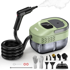 ODSD steam cleaner handheld in action for quick, chemical-free home cleaning.