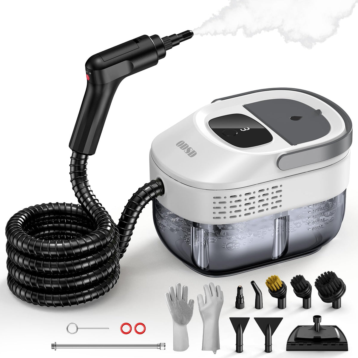ODSD steam cleaner handheld for quick household cleaning