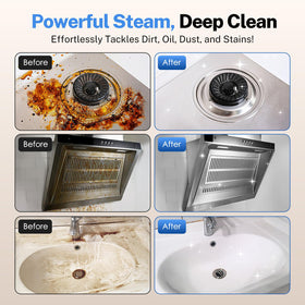 ODSD kitchen cleaning with steam for grease and grime