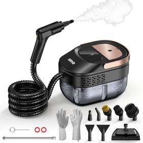 ODSD steam cleaner nozzle closeup delivering intense steam to tackle stubborn grime