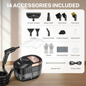 ODSD steam cleaner compact storage design for tidy spaces