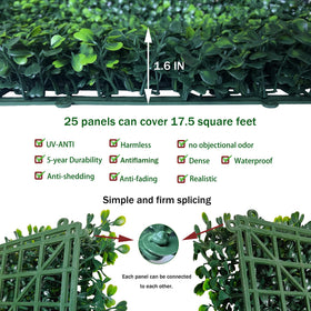 ODTORY grass wall panel demonstrates 3D leaf height for a realistic feature