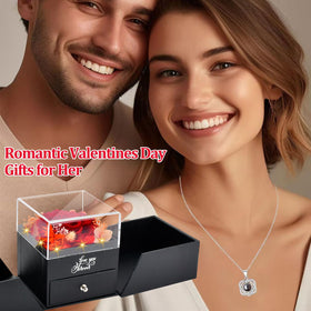 OEAGO Gift-ready rose box demonstrates elegant packaging for easy gifting.