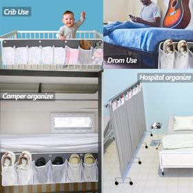 Ofiray-home 45.6 by 11.8 inch organizer maximizes wall space