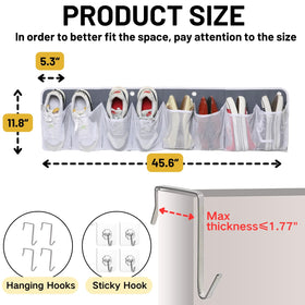 Ofiray-home easy-installation with eight hooks saves setup time