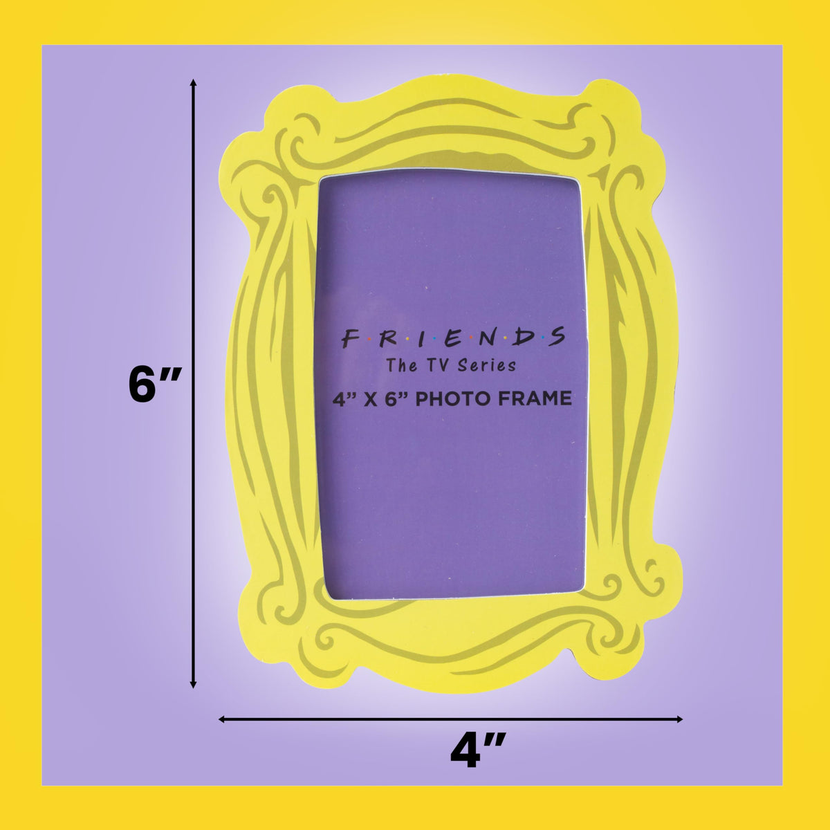 Officially licensed Silver Buffalo frame for Friends fans