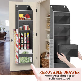 Ofiray-home Bottom Compartment stores gift bags and tissue for easy retrieval.