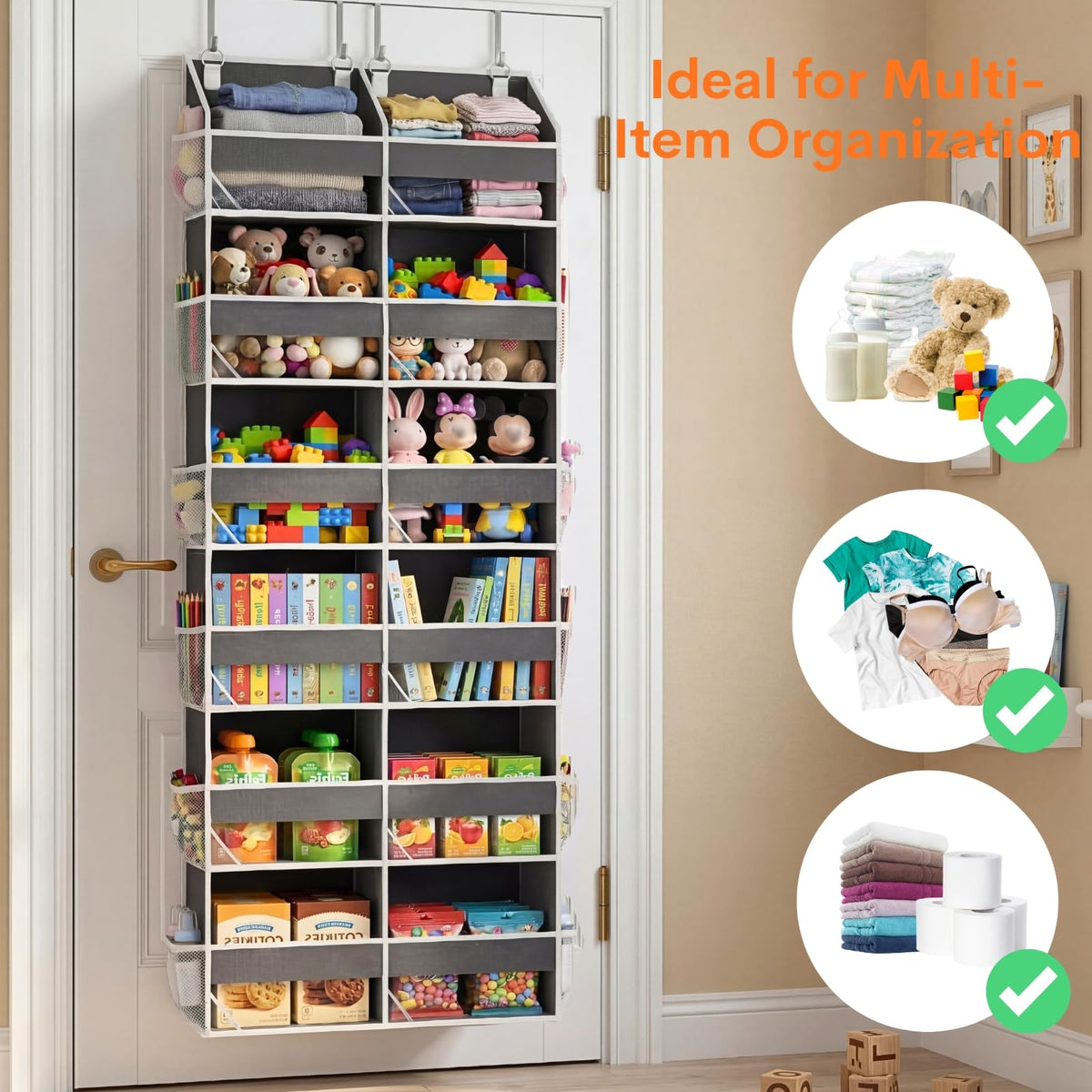Ofiray-Home clear window lets you spot items at a glance.
