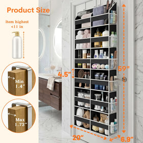 Ofiray-Home 4 hooks and 12 mesh pockets keep essentials within reach.