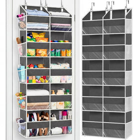 Ofiray-Home over the door organizer with five tiers and ten compartments for extra closet space.